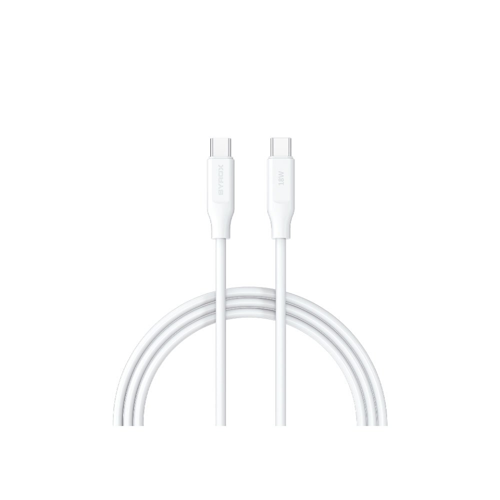 Syrox Type-C TO Type-C Kablo 18W 1m PD18TK