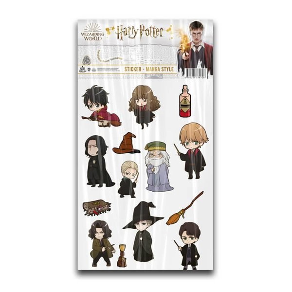 Harry Potter Sticker Karakterler Manga Style