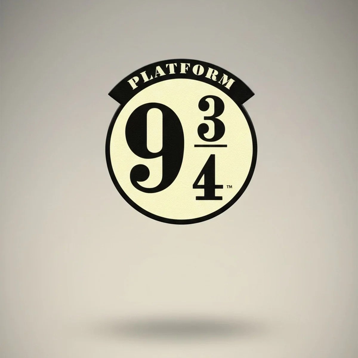 Табличка Wizarding World Harry Potter Platform 9¾ WSS019
