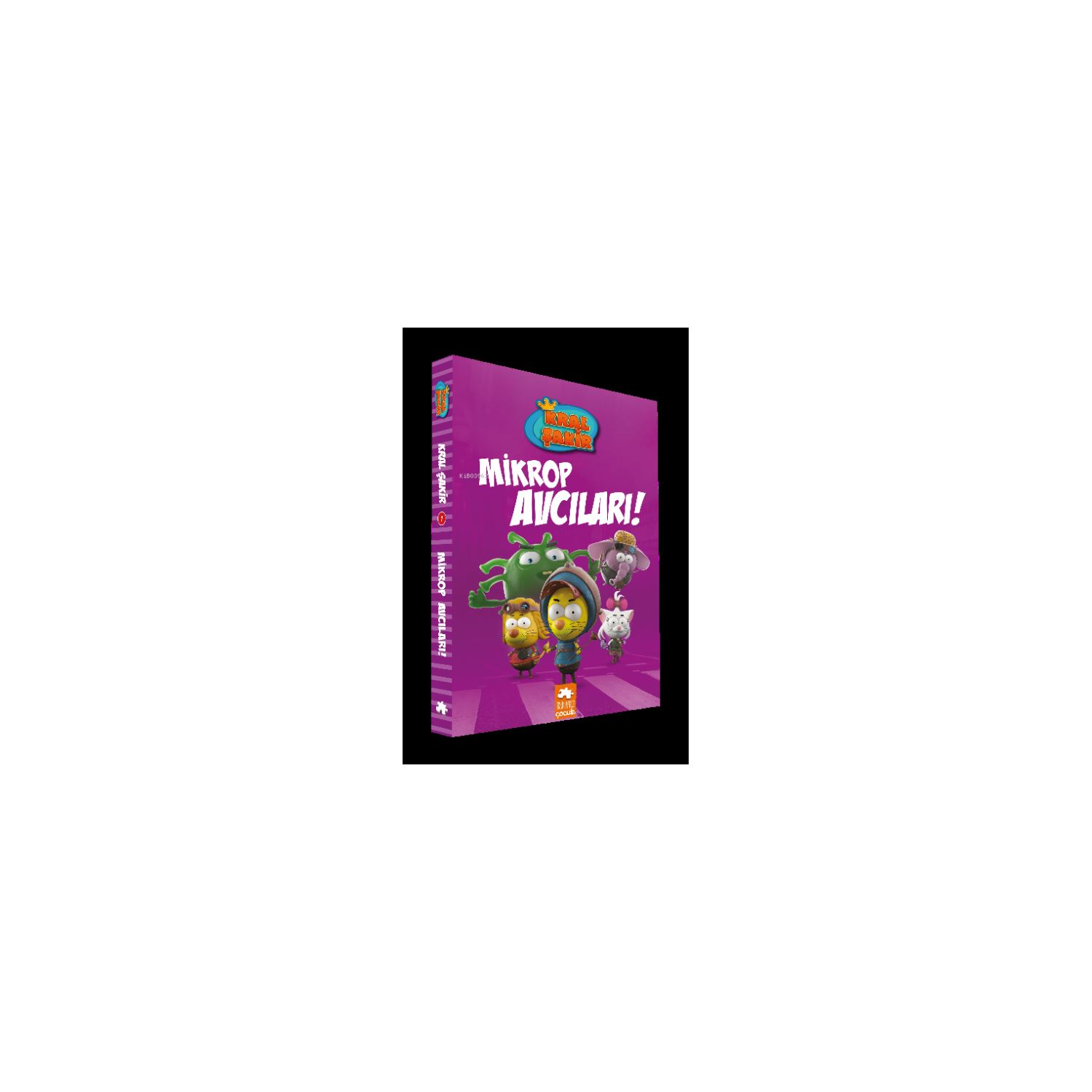 Eksik Parça Yayınları Kral Şakir Mikrop Avcıları -1 Children's Book