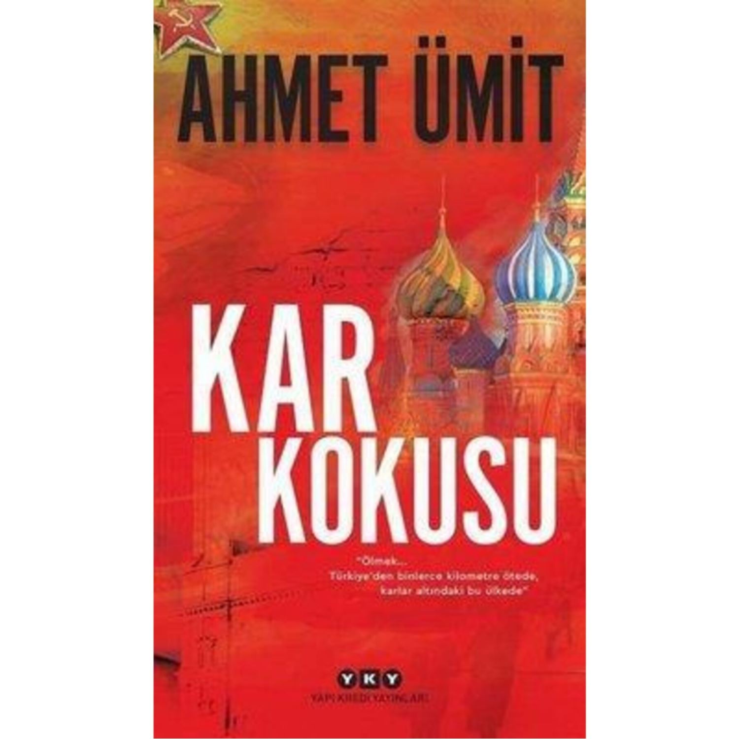 Yapı Kredi Yayınları Kar Kokusu, детективный роман, мягкая обложка, турецкий язык