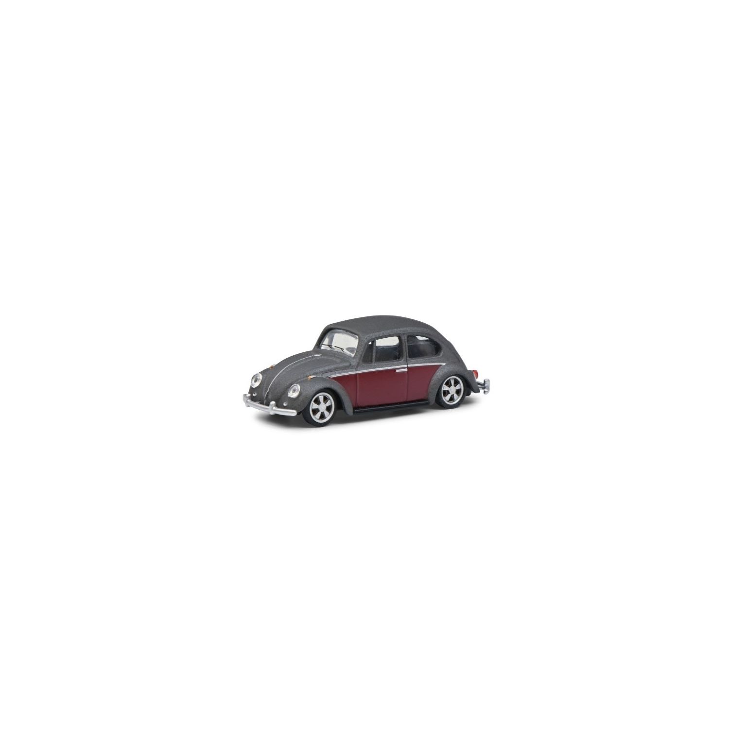 Shuco VW Beetle Lowrider 1:64 Gri Diecast Oyuncak Araba