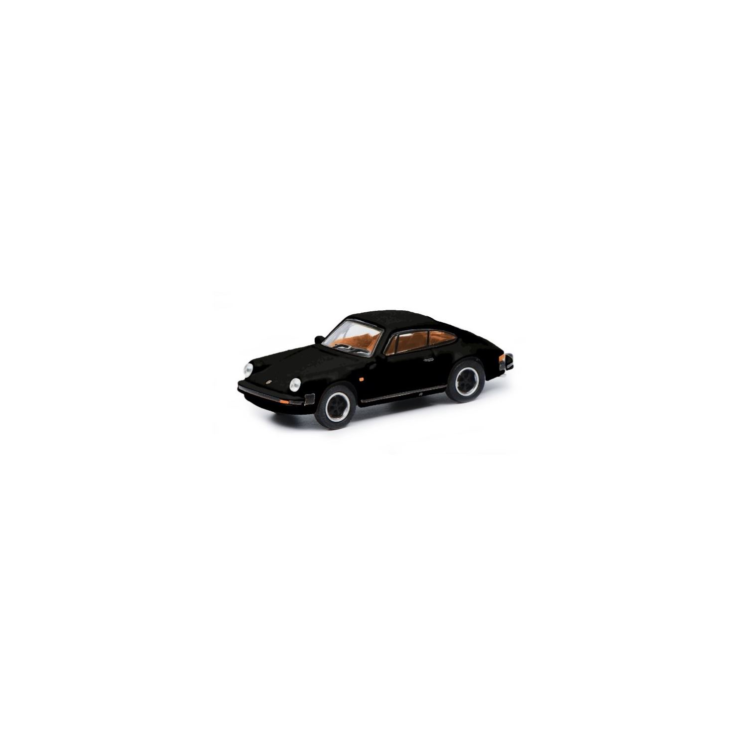 Schuco Porsche 911 3.2, чёрная модель автомобиля 1:87