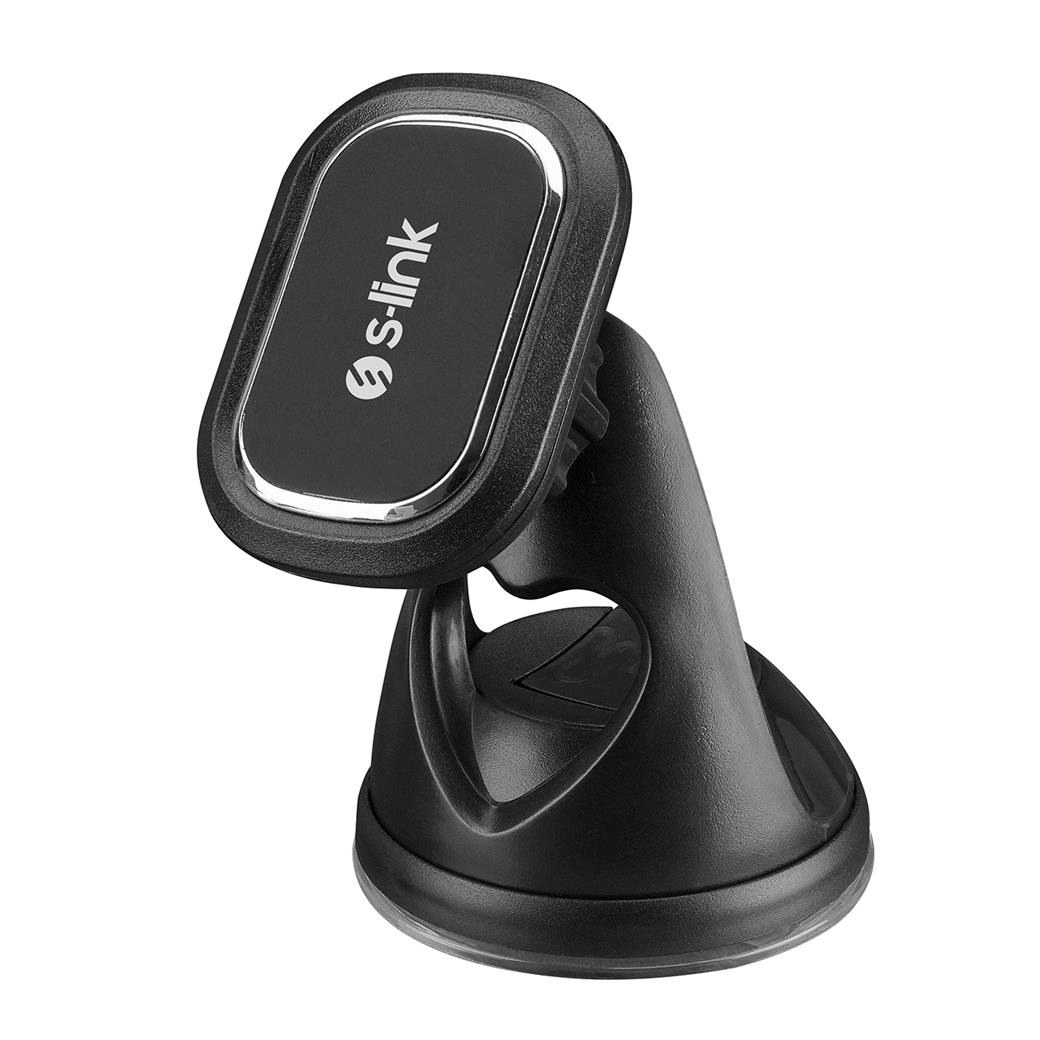 S-Link SL-AT40 — регулируемый чёрный магнитный держатель для телефона