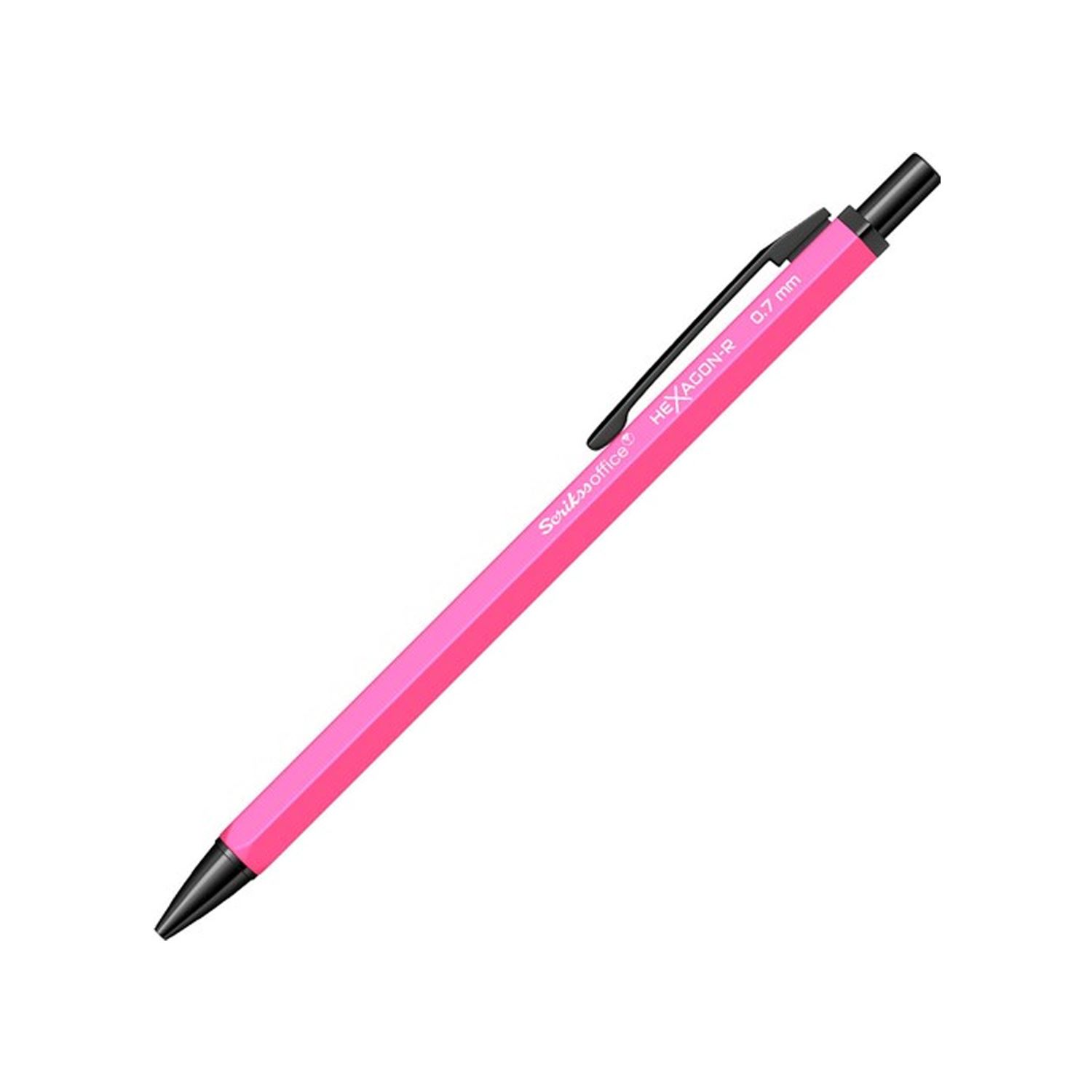 Scrikss Hexagon-R Versatil Kalem 0.7 Pembe