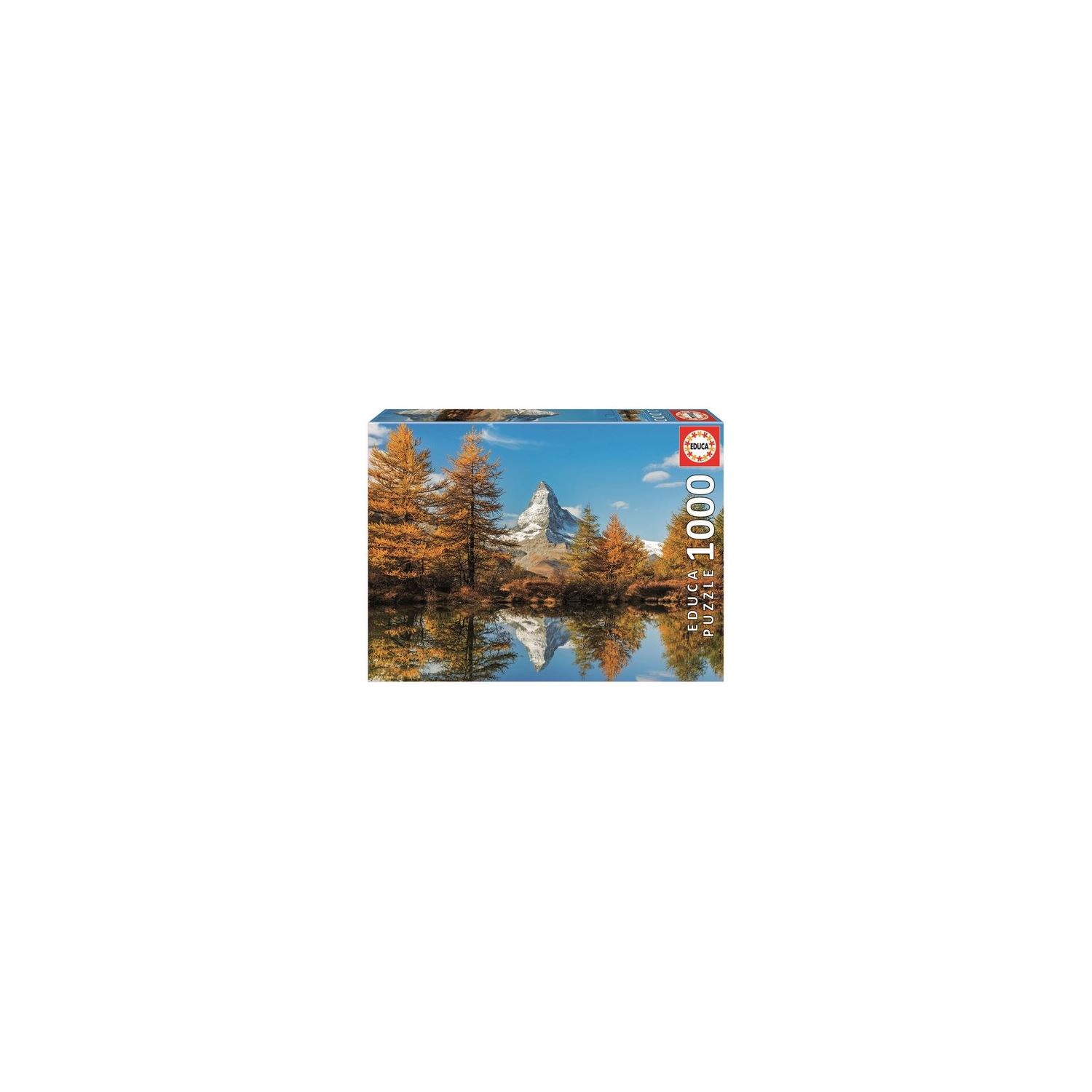 Educa 1000 Parça Sonbahar'da Matterhorn Dağı Puzzle