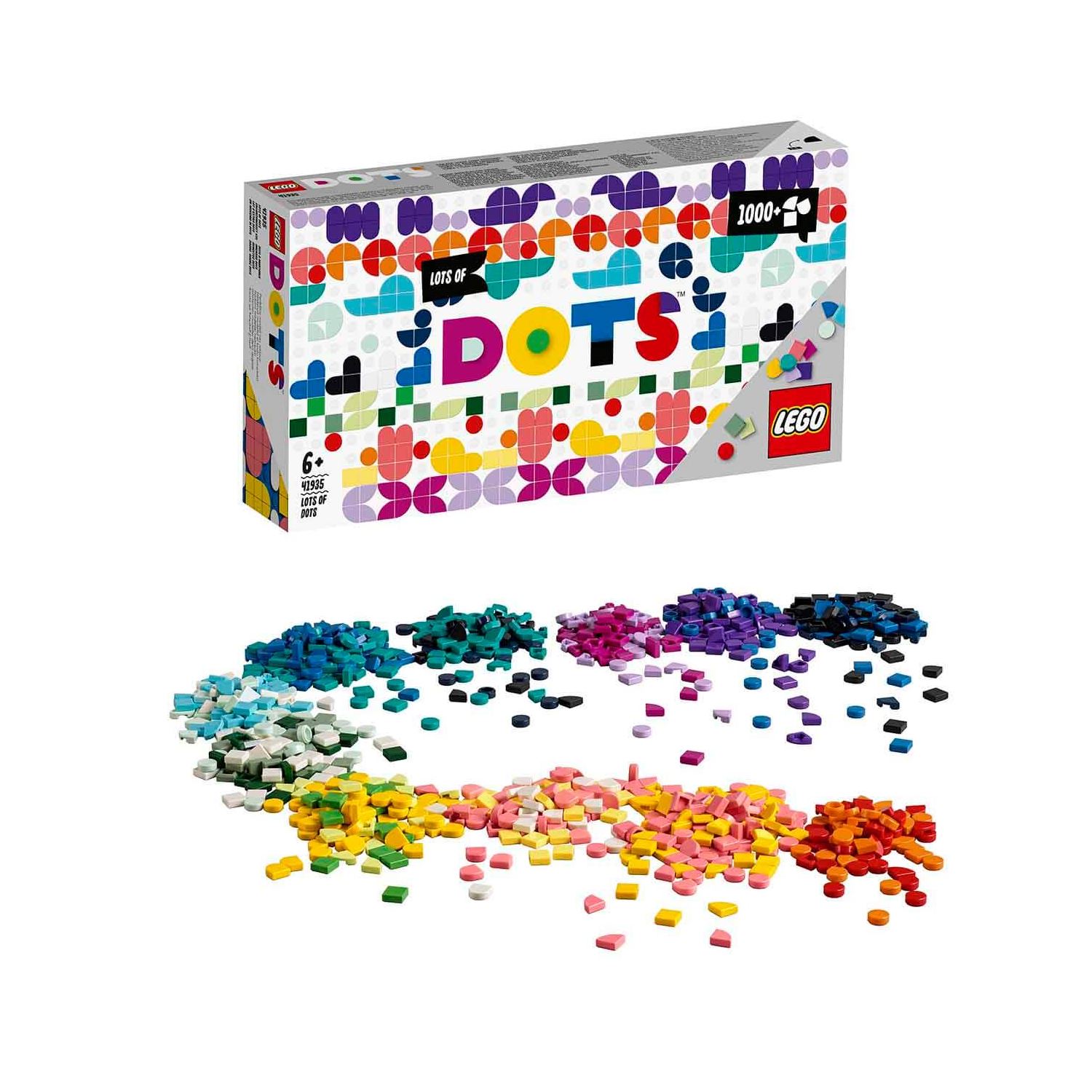 LEGO DOTS Lots of DOTS Creative Building Set, 1001+ Pieces