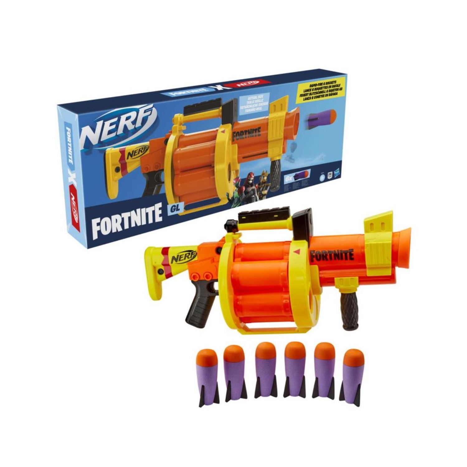 Nerf Fortnite GL Oyuncak Dart Tabancası
