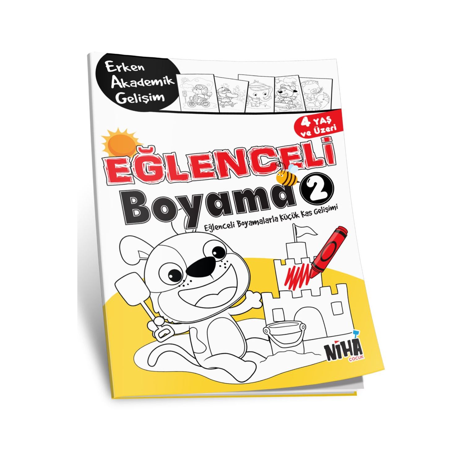Martı Çocuk Eğlenceli Boyama — раскраска, от 4 лет