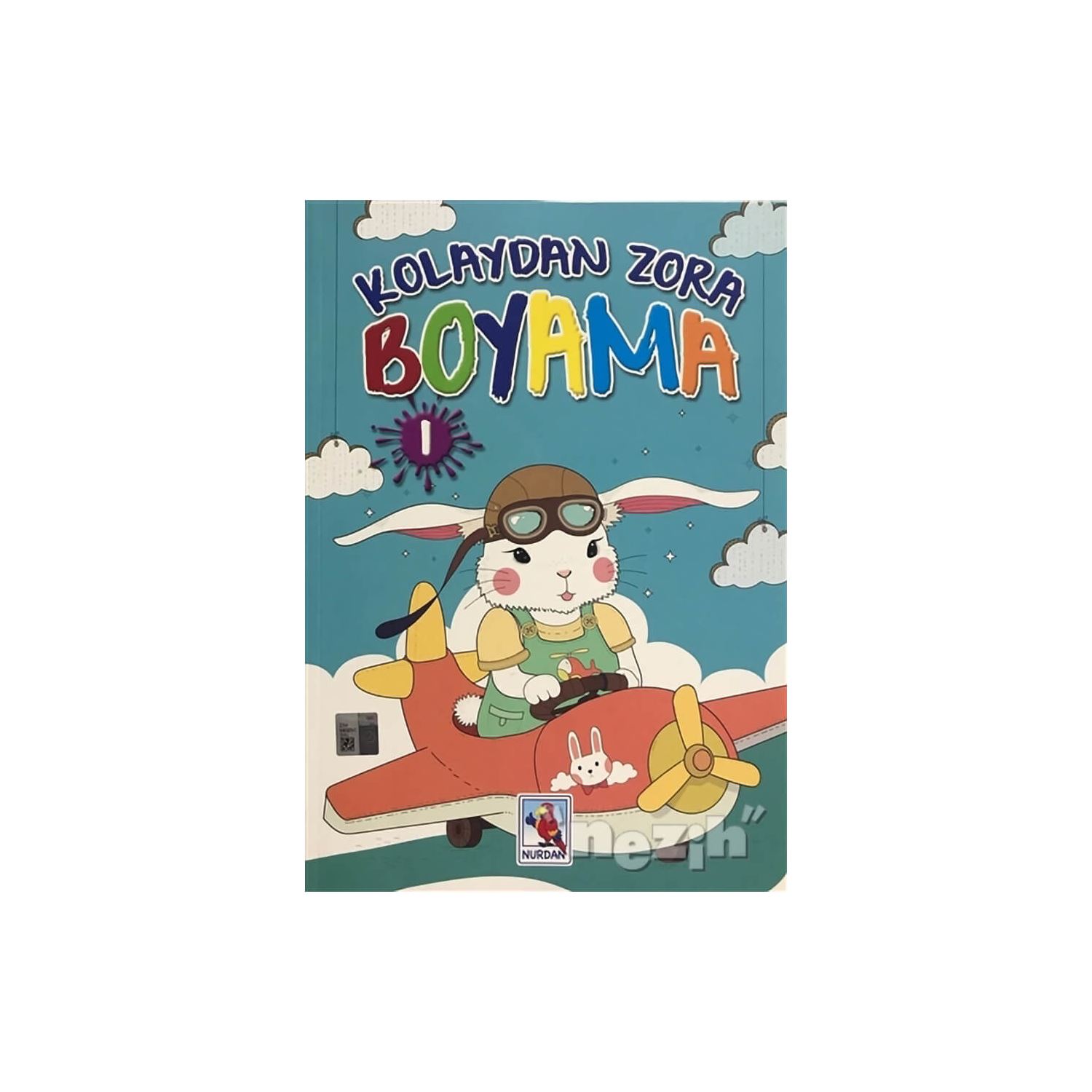 Nurdan Kolaydan Zora Boyama 1 — раскраска