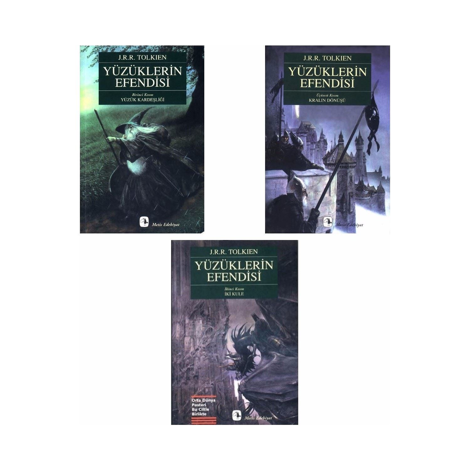 Metis Yayınları The Lord of the Rings 3-Book Set