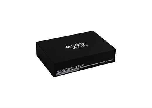 S-link MSV-1215 2 VGA 150Mhz Monitör Çoklayıcı