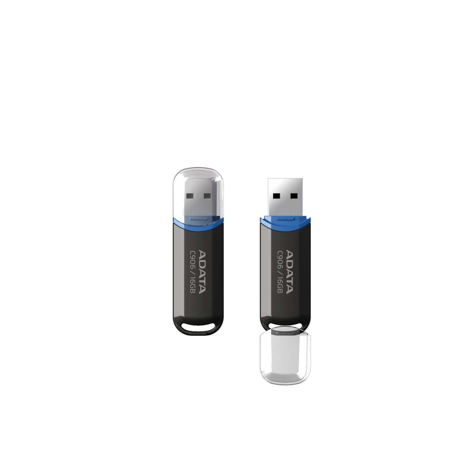 ADATA C906 USB-флешка 2.0, 16 ГБ, чёрная