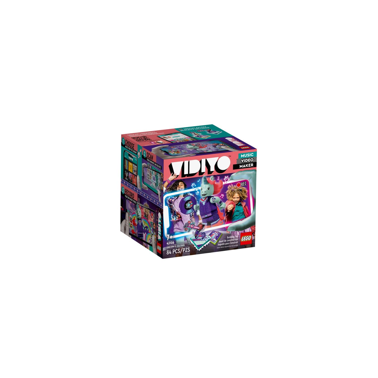 LEGO VIDIYO Candy Beat Box Unicorn Building Toy
