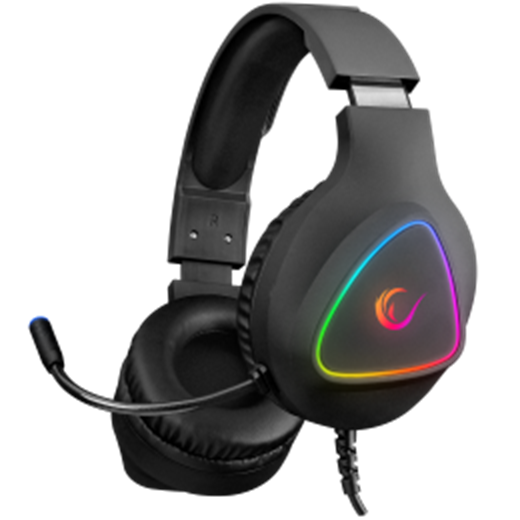 Rampage M7 MONCHER Siyah RGB Led USB 7.1 Gaming Mikrofonlu Oyuncu Kulaklığı