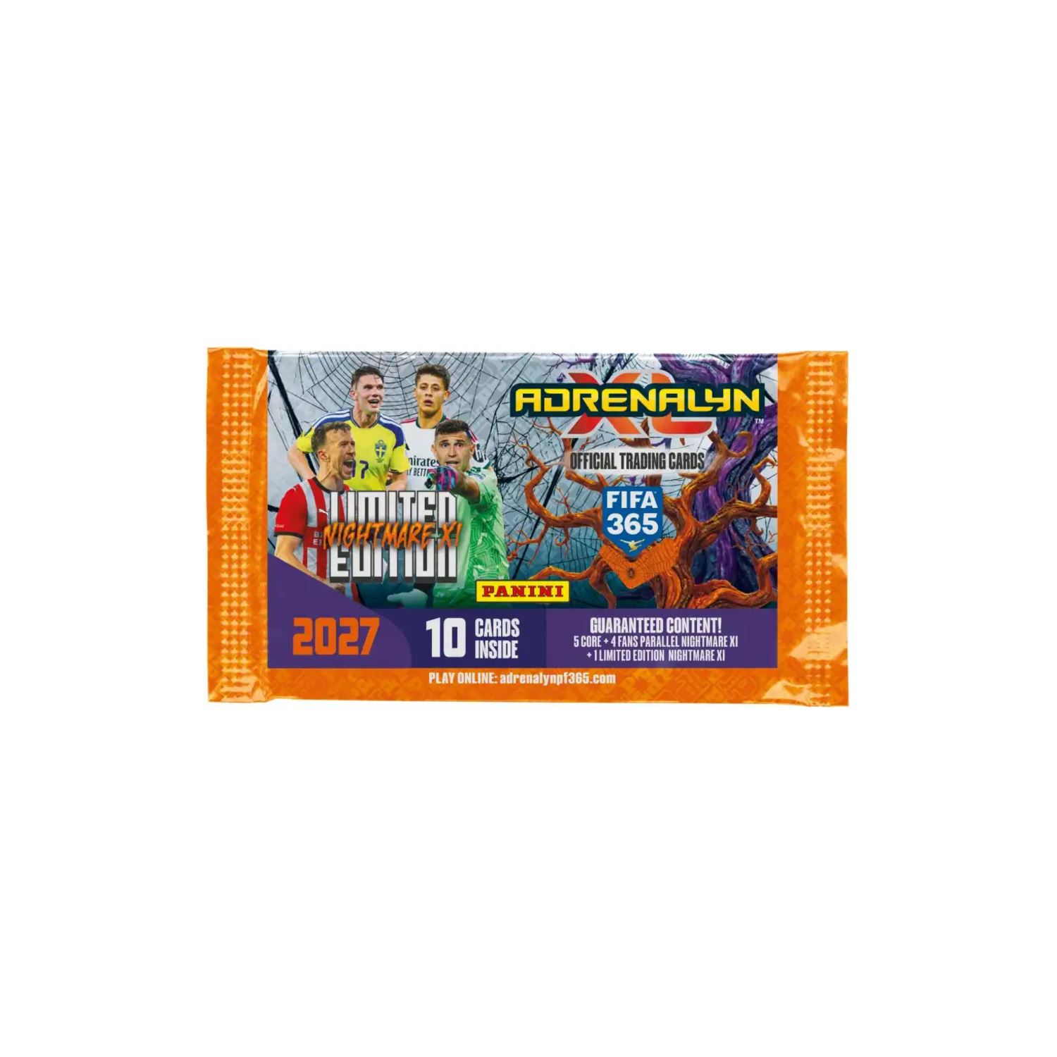 Panini FIFA 365 Adrenalyn XL 2027 Nightmare XI Limited Edition Football Player Card Pack