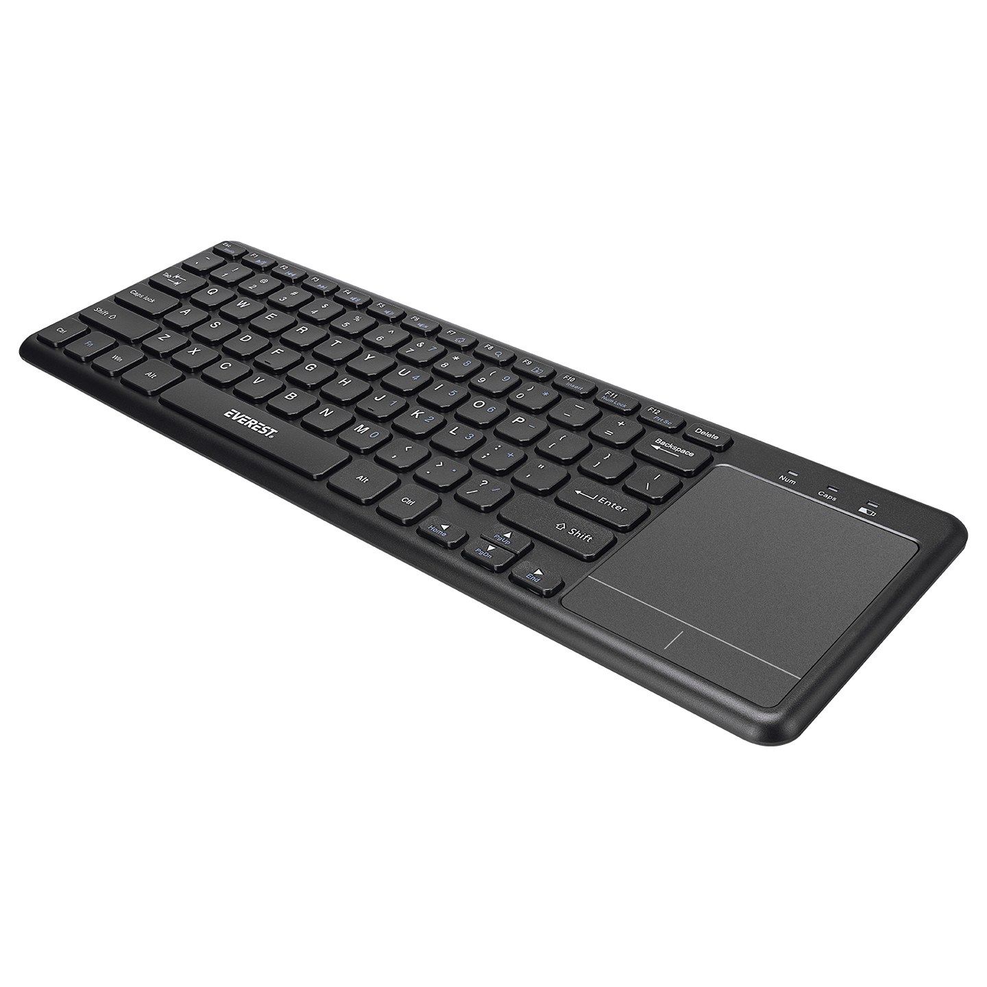 Everest EKW-155 Black Wireless Touchpad Keyboard
