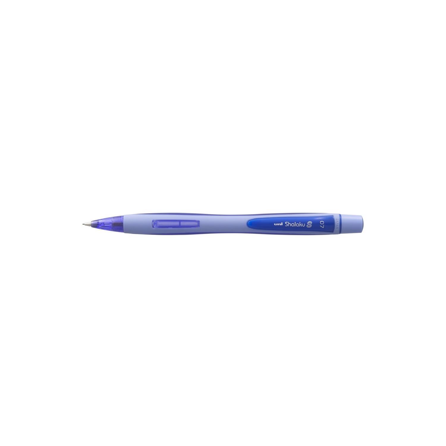 Uni SHALAKU S 0.7 Side-Click Mechanical Pencil, Blue