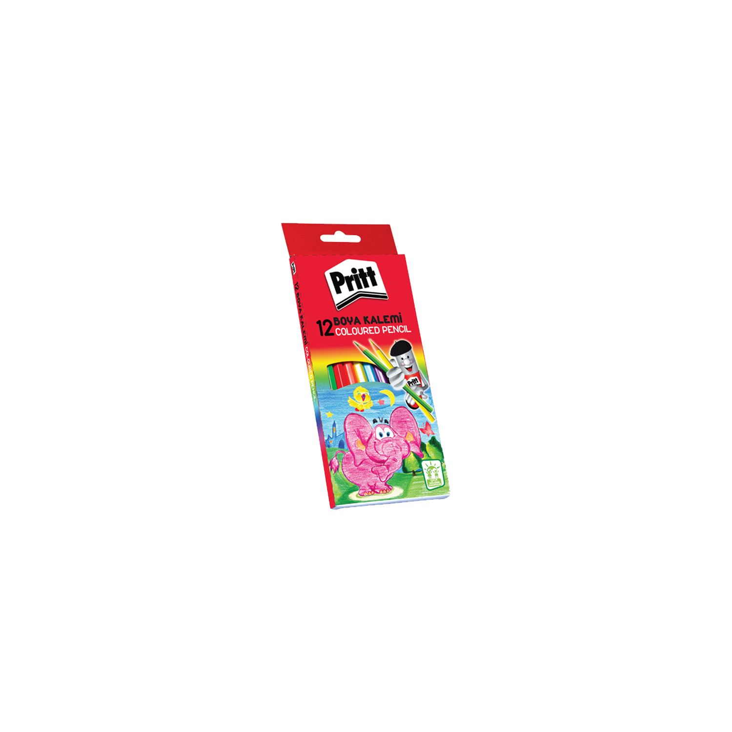 Pritt 2263.00110 Full-Size Coloured Pencils, 12 Colours