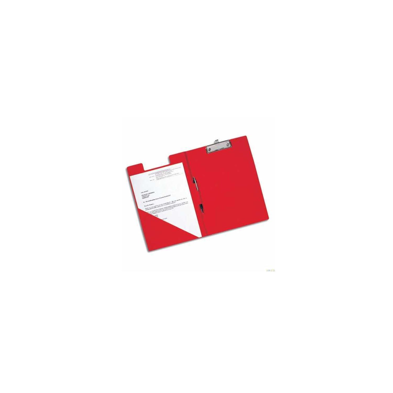 Esselte 2652.20093 A4 Covered Clipboard, Red