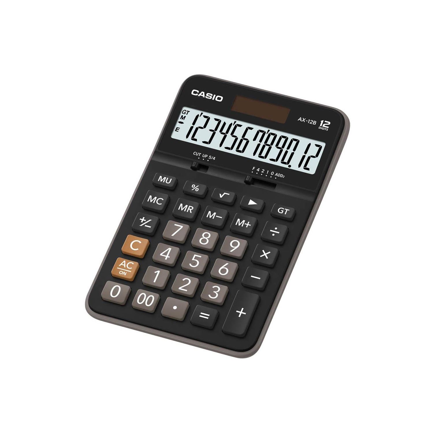 Casio AX-12B-W-DC, настольный калькулятор, 12 разрядов