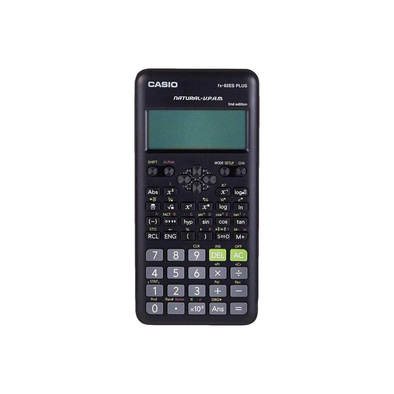 Casio FX-82ES Plus 2nd Edition Black Scientific Calculator