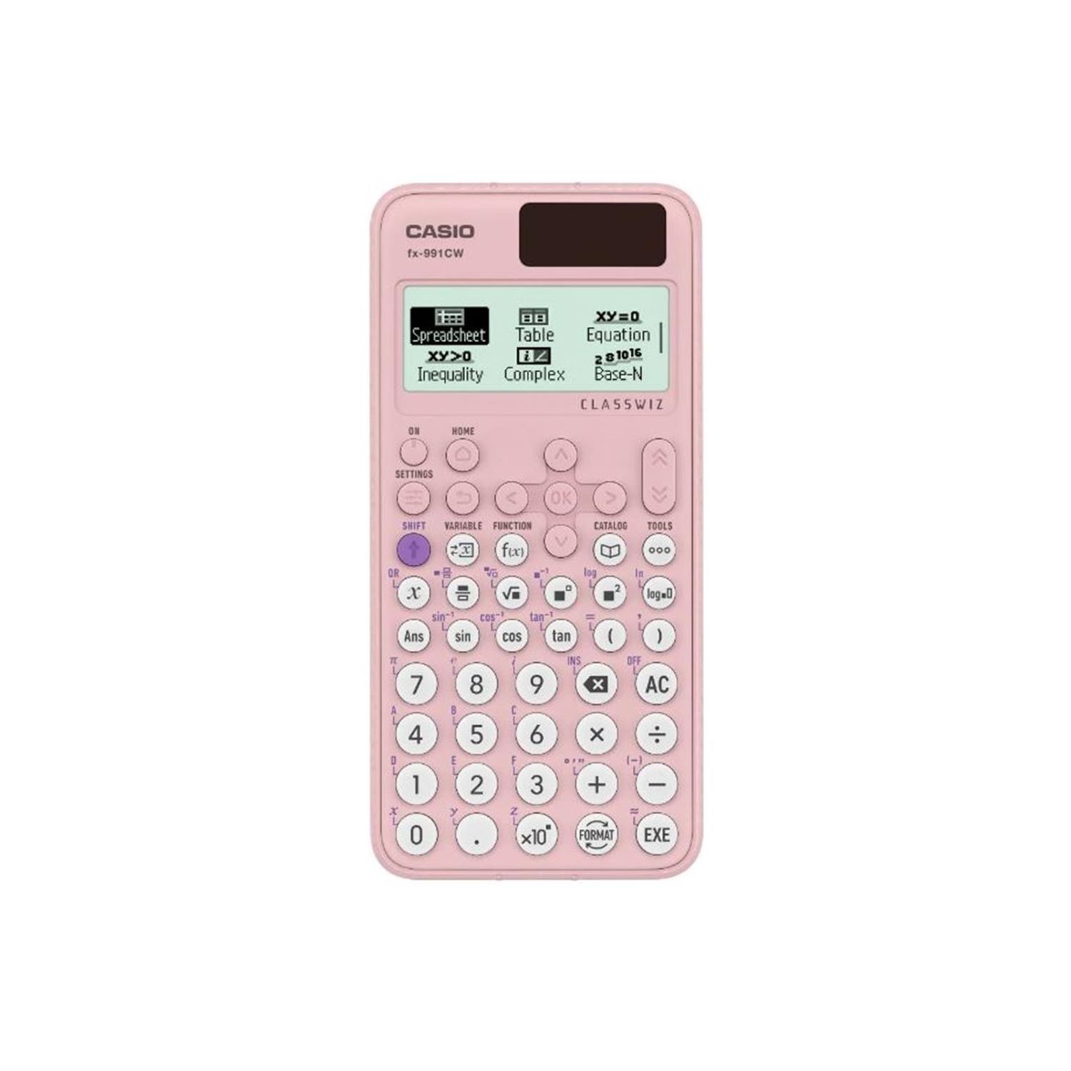 Casio Fx-991cw-w-dt Classwiz Pembe Bilimsel Fonksiyonlu Hesap Makinesi Pembe