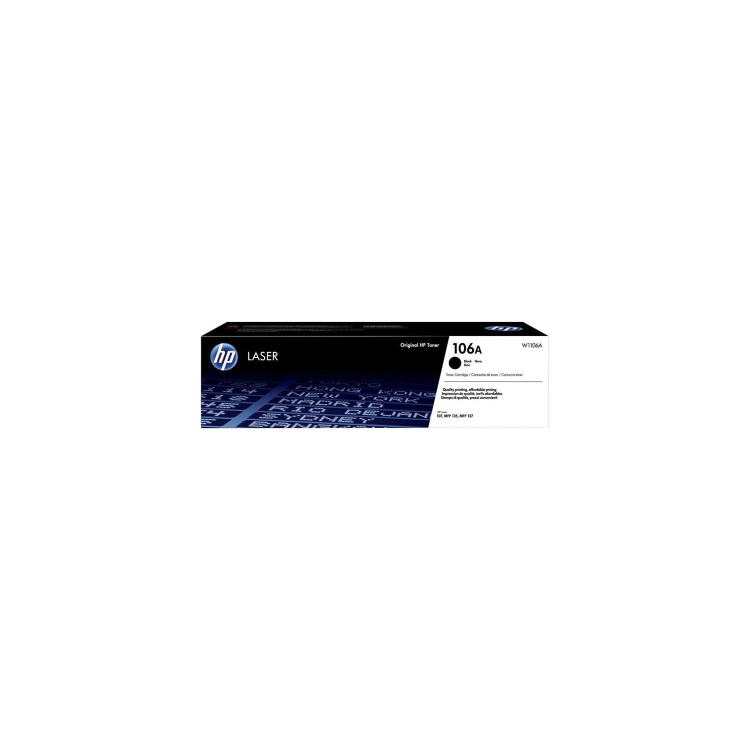 HP 106A Siyah Toner (W1106A)