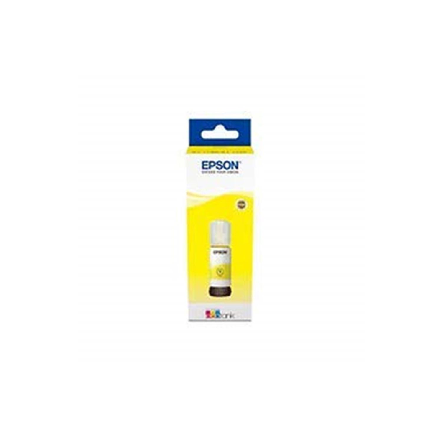 Epson 103, жёлтые чернила во флаконе, 65 мл (T00S44A)