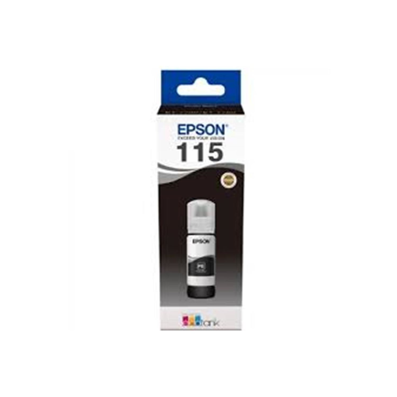 Epson 115 T07C14A Pigment Black Ink Bottle 70 ml