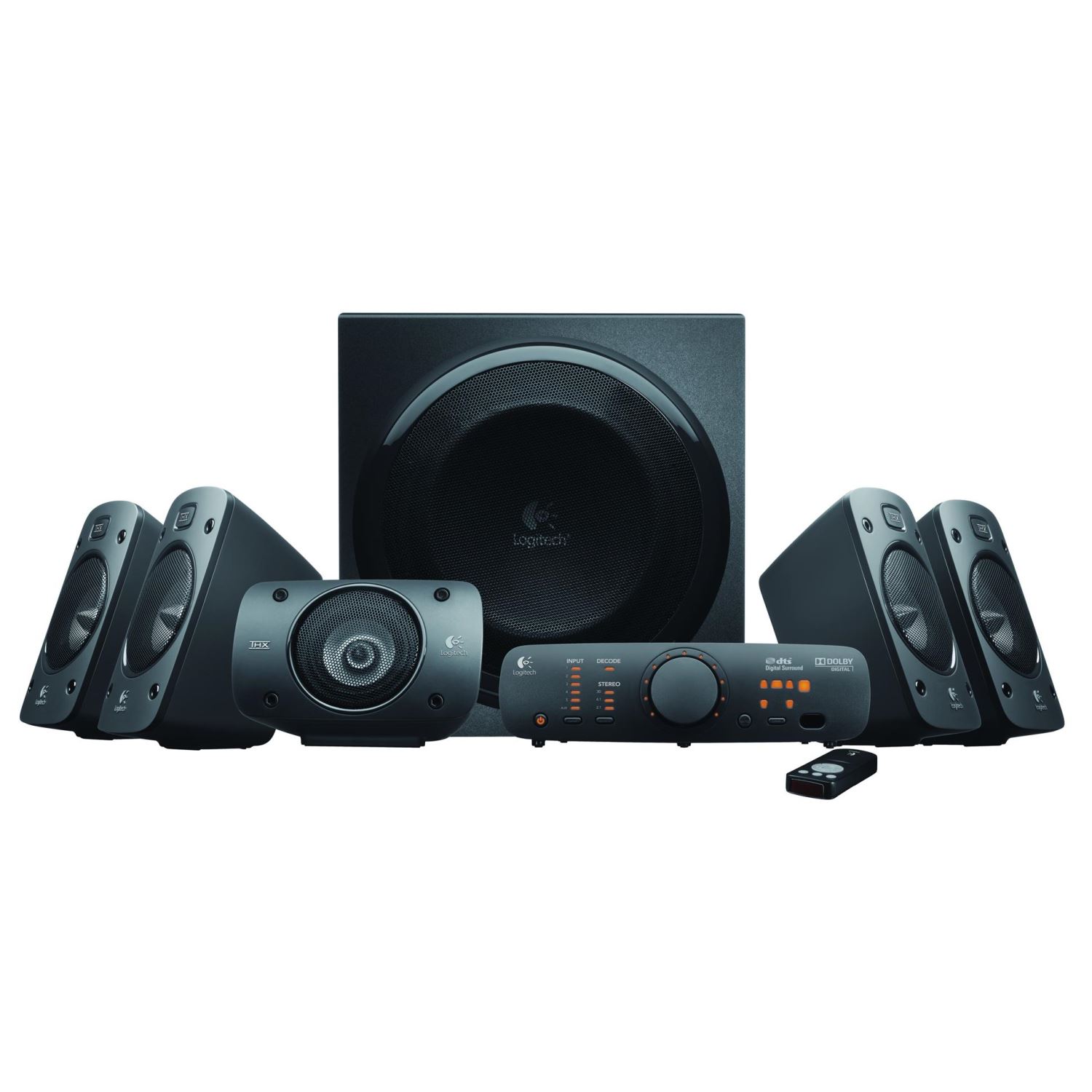 Logitech Z906 5.1 Surround Sound System – Black