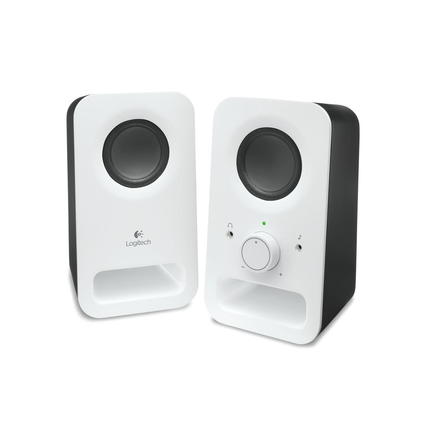 Logitech Z150 2.0 Stereo Computer Speakers, White