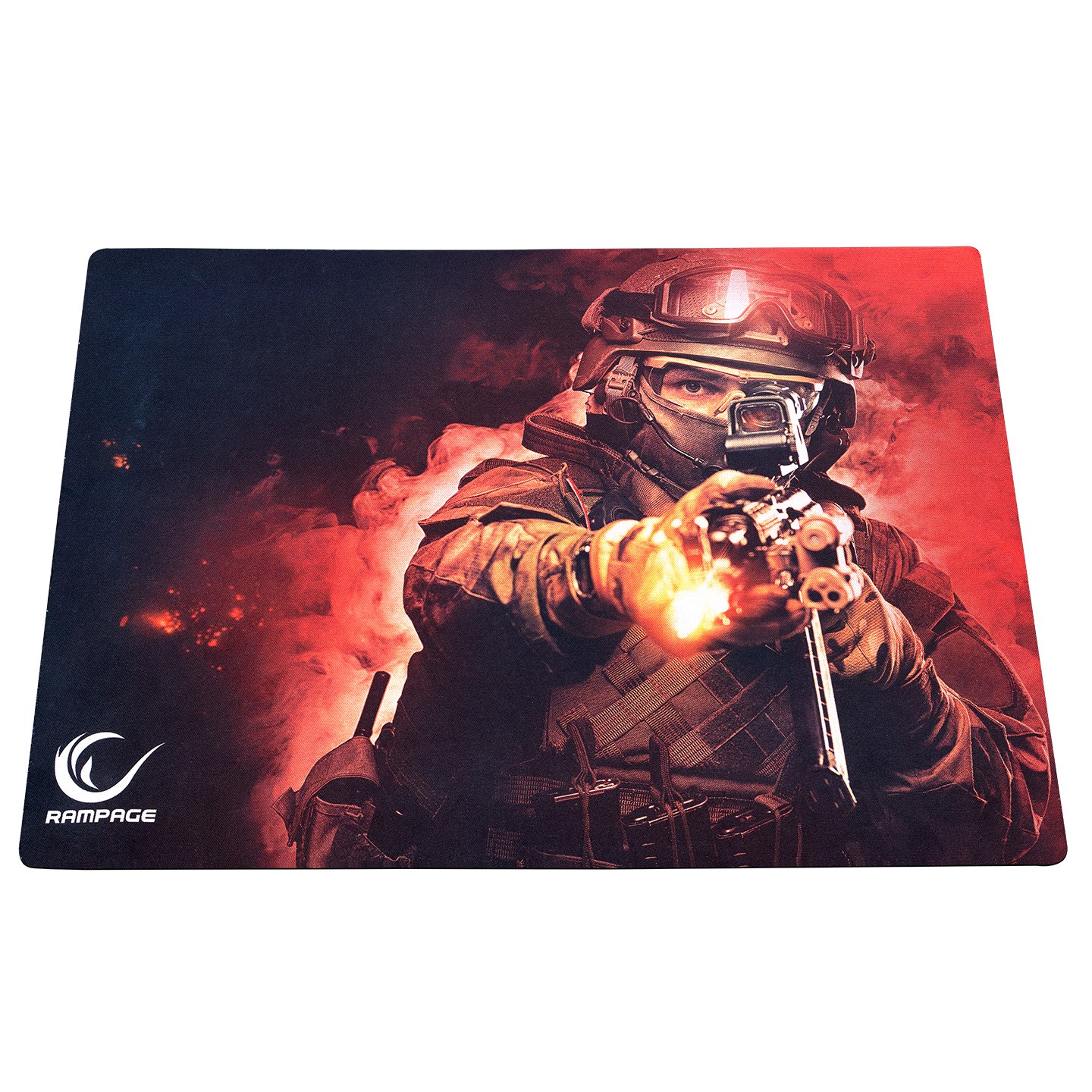 Addison Rampage 300350 игровой коврик для мыши 350x250x2 мм, чёрный