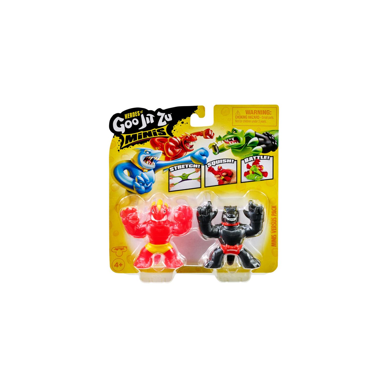 Goo Jit Zu Heroes of Goo Jit Zu Minis Blazagon vs Shredz 2'li Mini Figür Seti