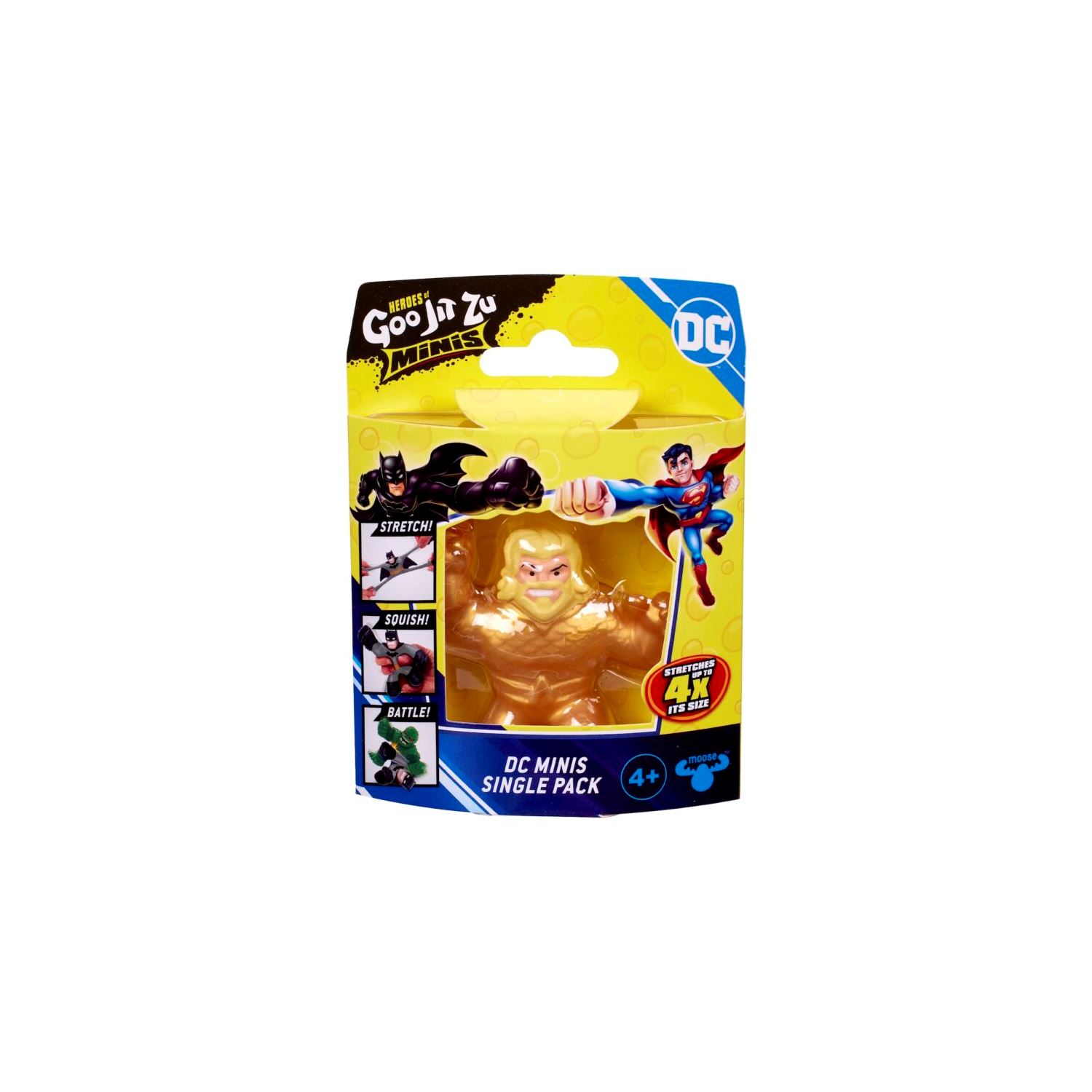 Goojitzu DC Minis S4 Gold Armour Aquaman Figure