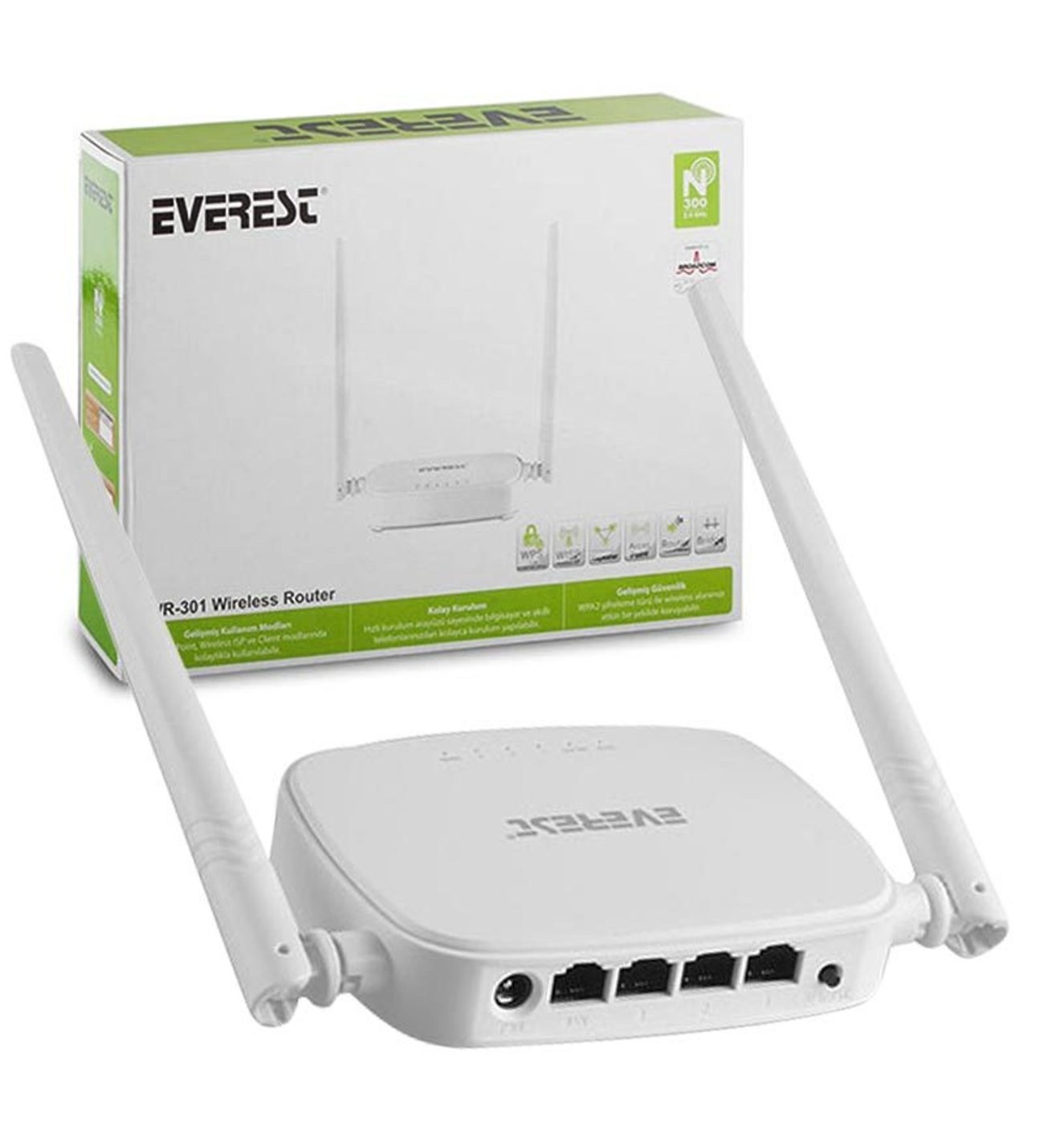 Everest EWR-301 Wireless-N 300 Mbps Router