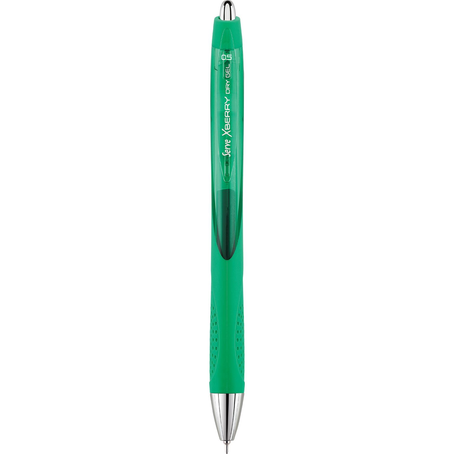 Serve Xberry Gel Pen 0.5 mm Needle Tip Green 04