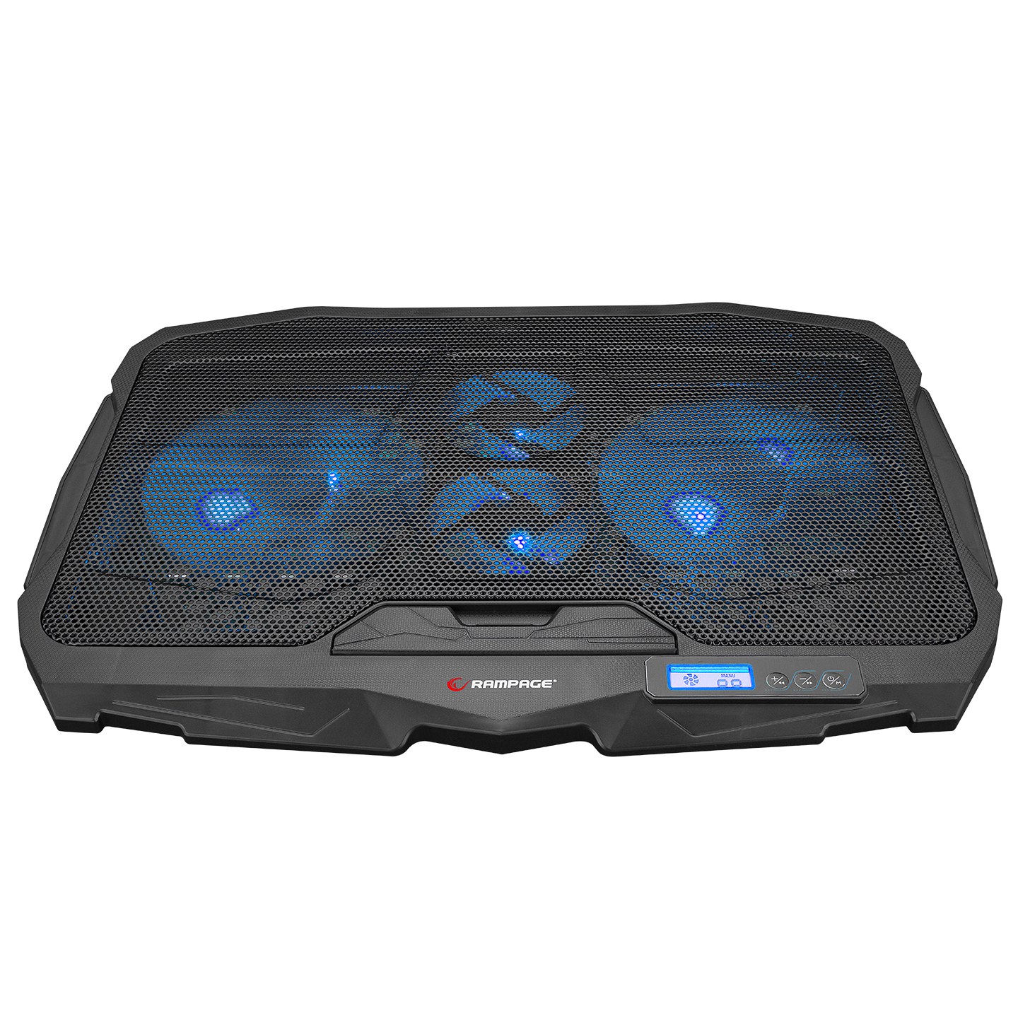 Addison Rampage AD-RC4 Blue LED Laptop Cooling Stand for 15–17-inch Laptops