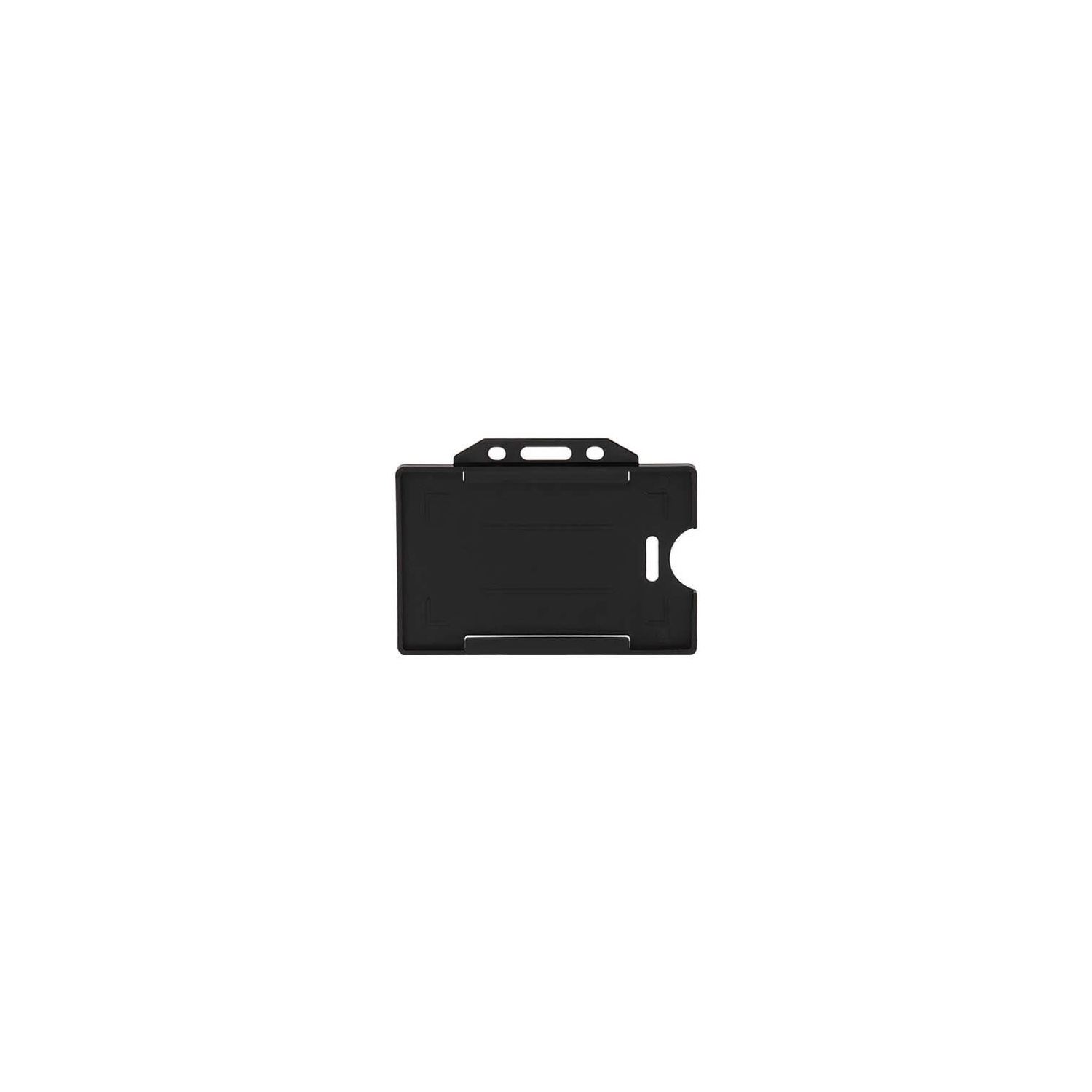 Eraysan 9101301 Horizontal Black Card Holder, 10-Pack