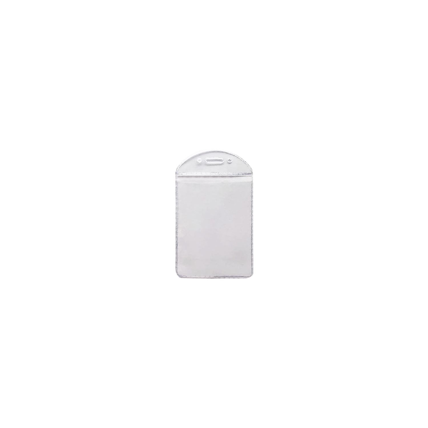 Eraysan 9101112 Vertical PVC ID Badge Holder, 10 Pack
