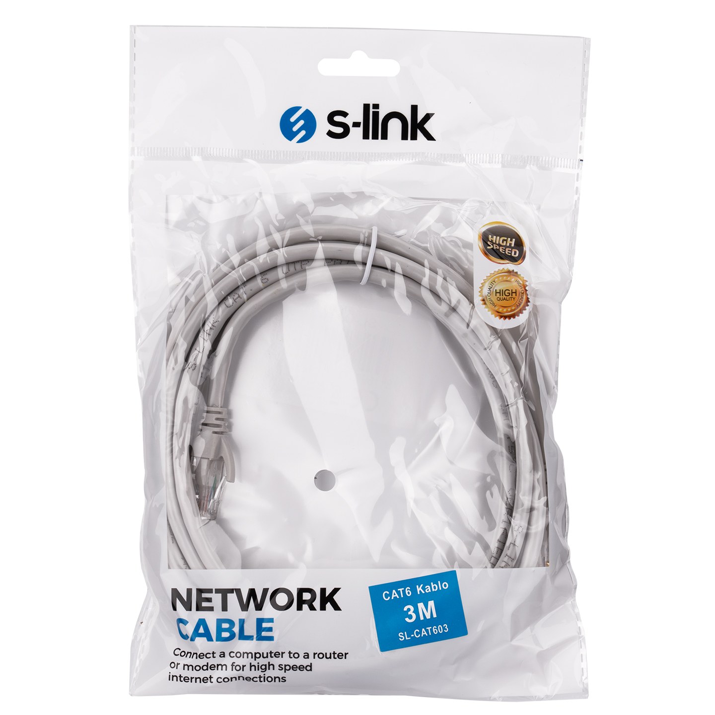 S-Link SL-CAT603 3 m CAT6 Ethernet Cable