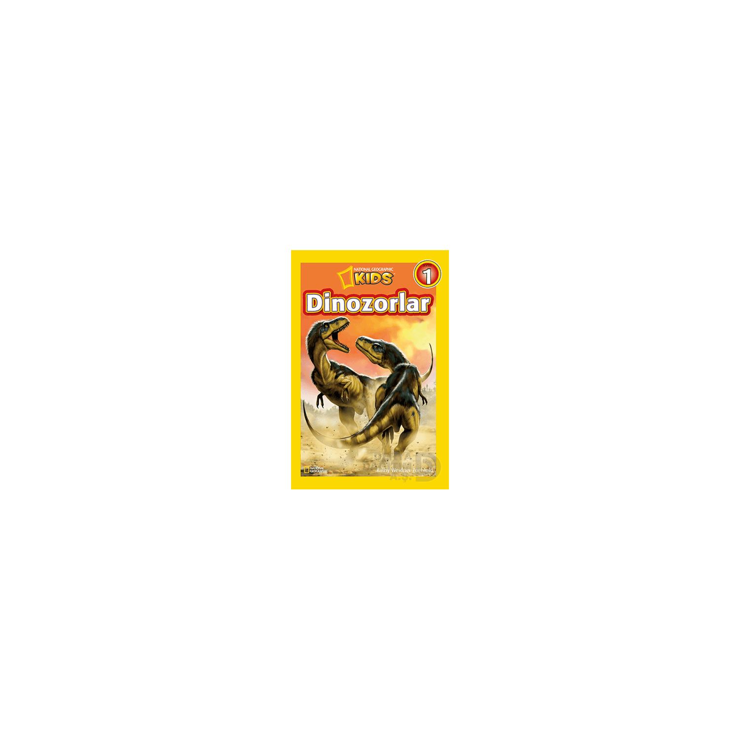 National Geographic Kids, уровень 1: Динозавры — детская книга
