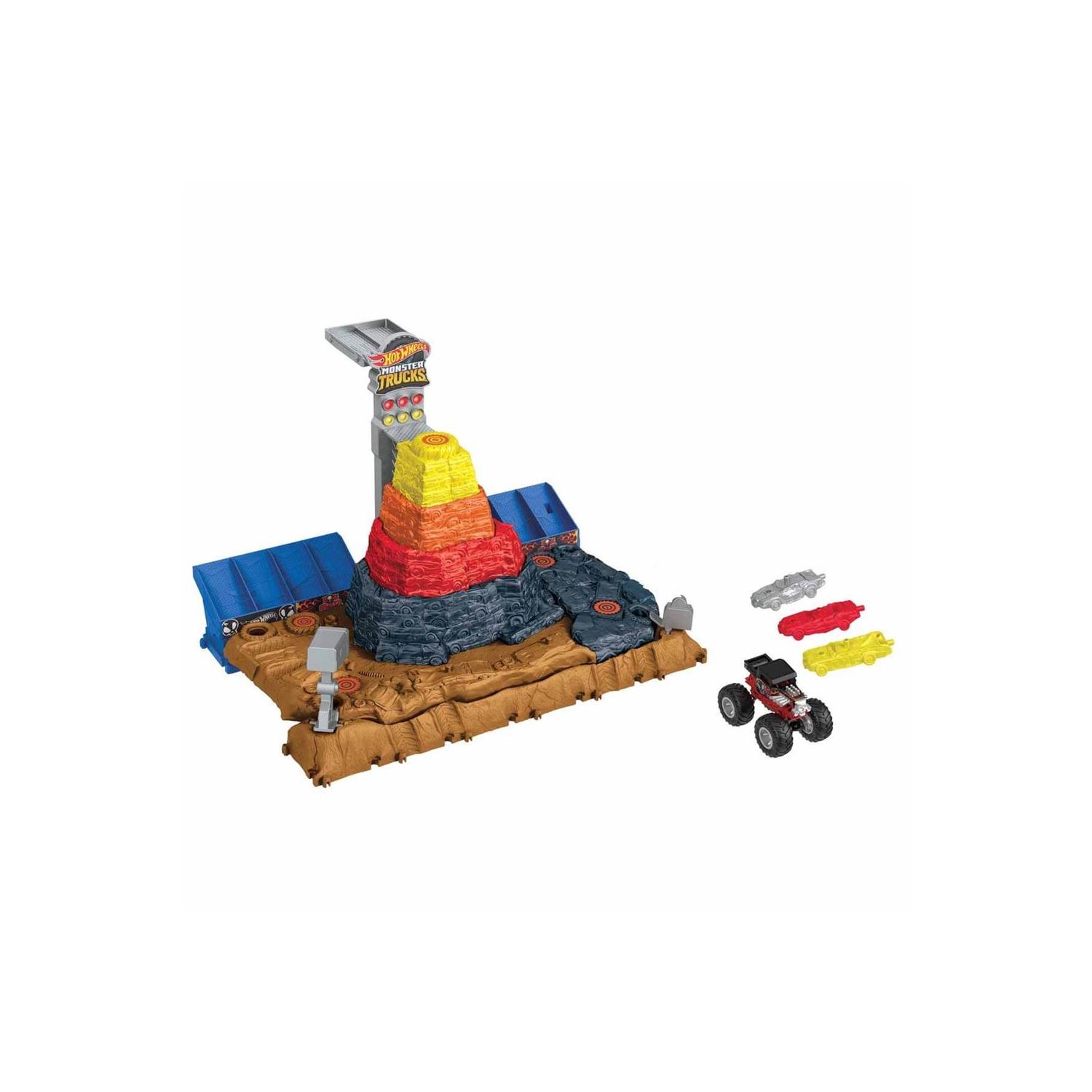 Hot Wheels Monster Trucks Muhteşem Çarpışma Arenası Oyun Seti