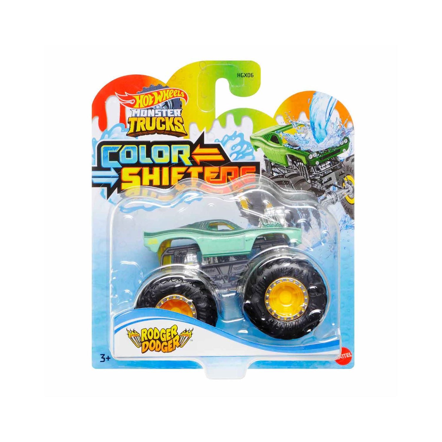 Hot Wheels Monster Trucks Renk Değiştiren Arabalar Podıum Crasher