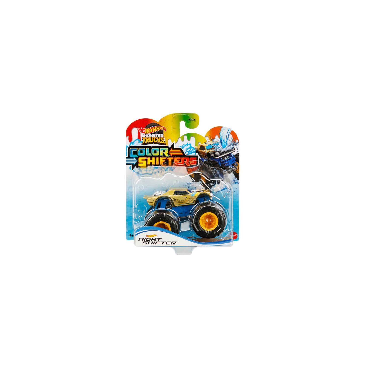 Hot Wheels Monster Trucks Renk Değiştiren Arabalar Night Shifter