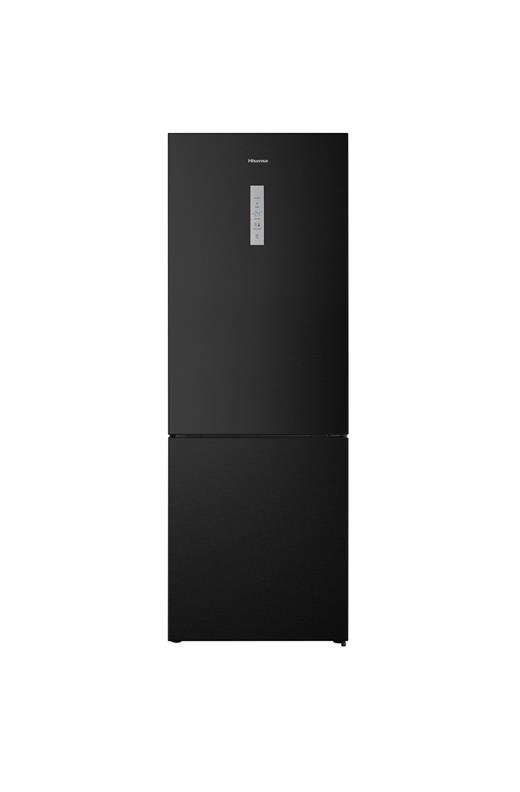 HISENSE RB645N4BFE 495 Lt. ÇİFT KAPILI NO FROST INV. KOMBİ BUZDOLABI SİYAH