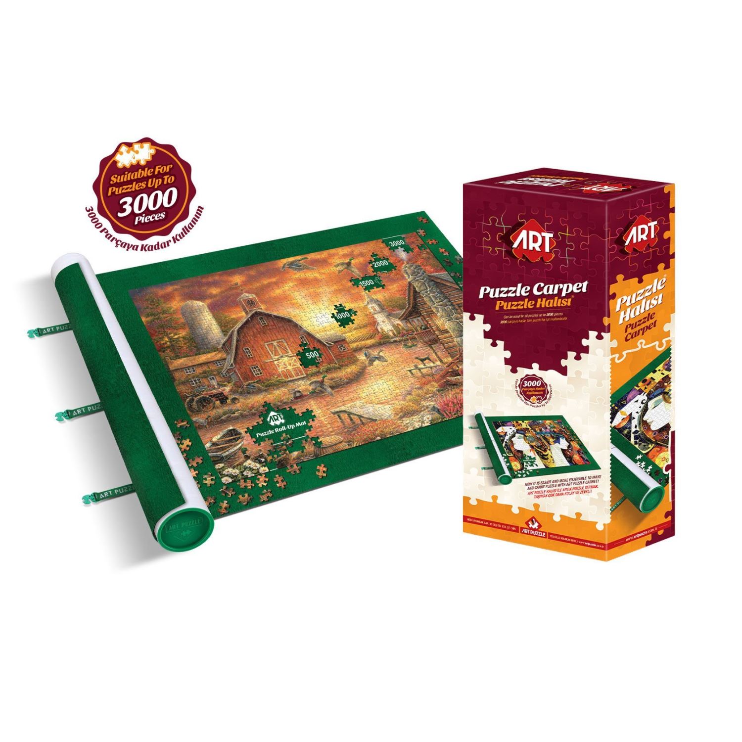 Art Puzzle Halısı 3000'lik