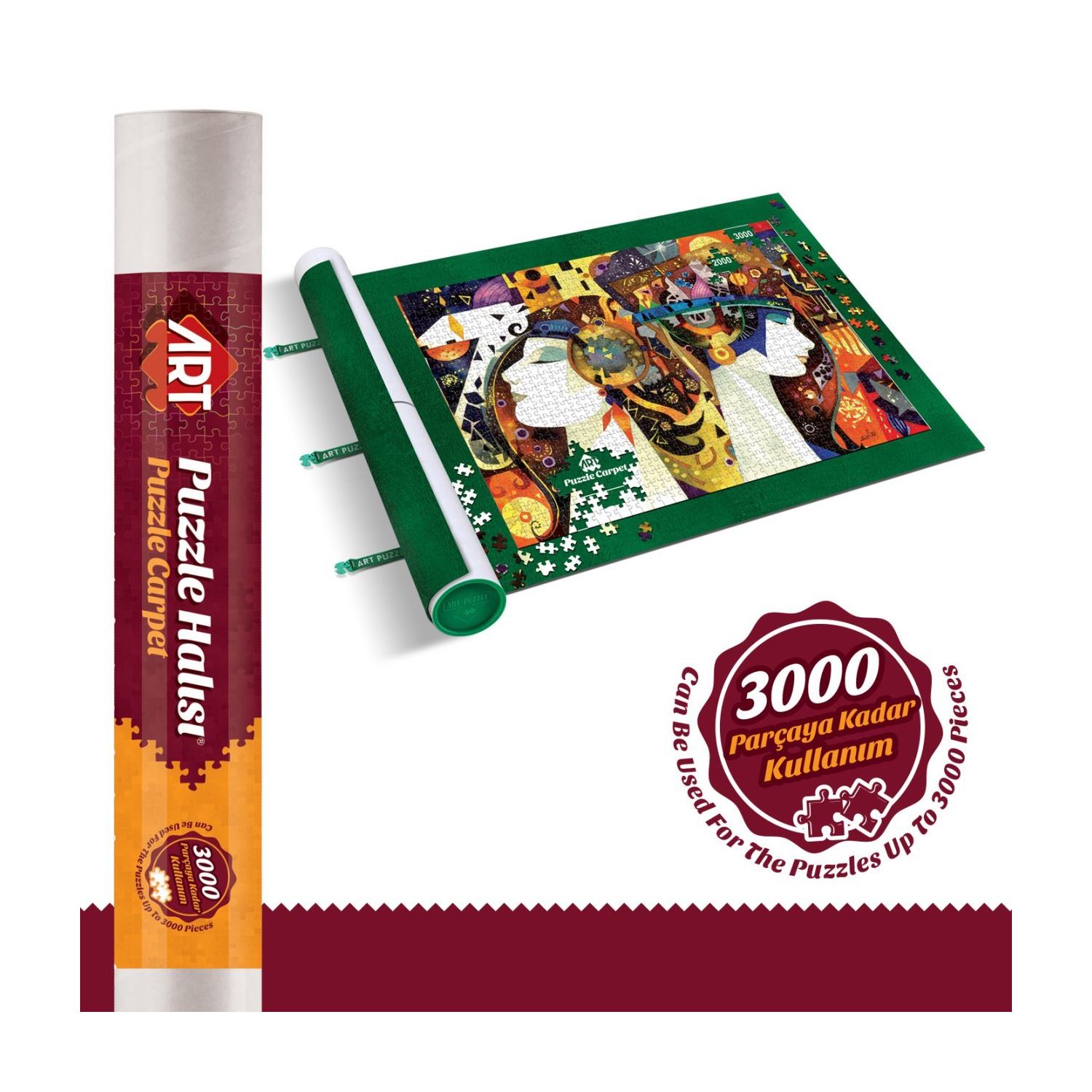 Art Puzzle Halısı 3000'lik