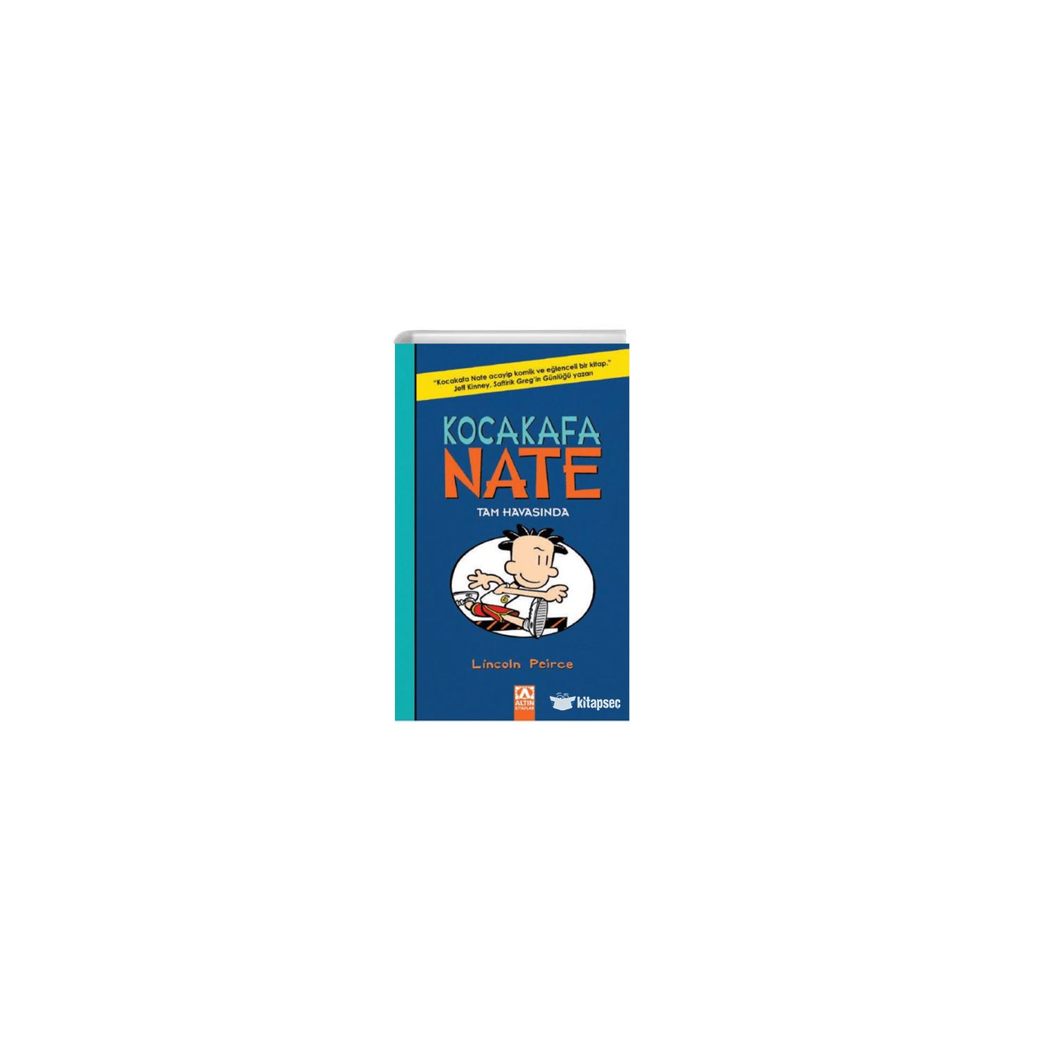 Altın Kitaplar Kocakafa Nate - Tam Havasında Çocuk Çizgi Romanı Karton Kapak Türkçe