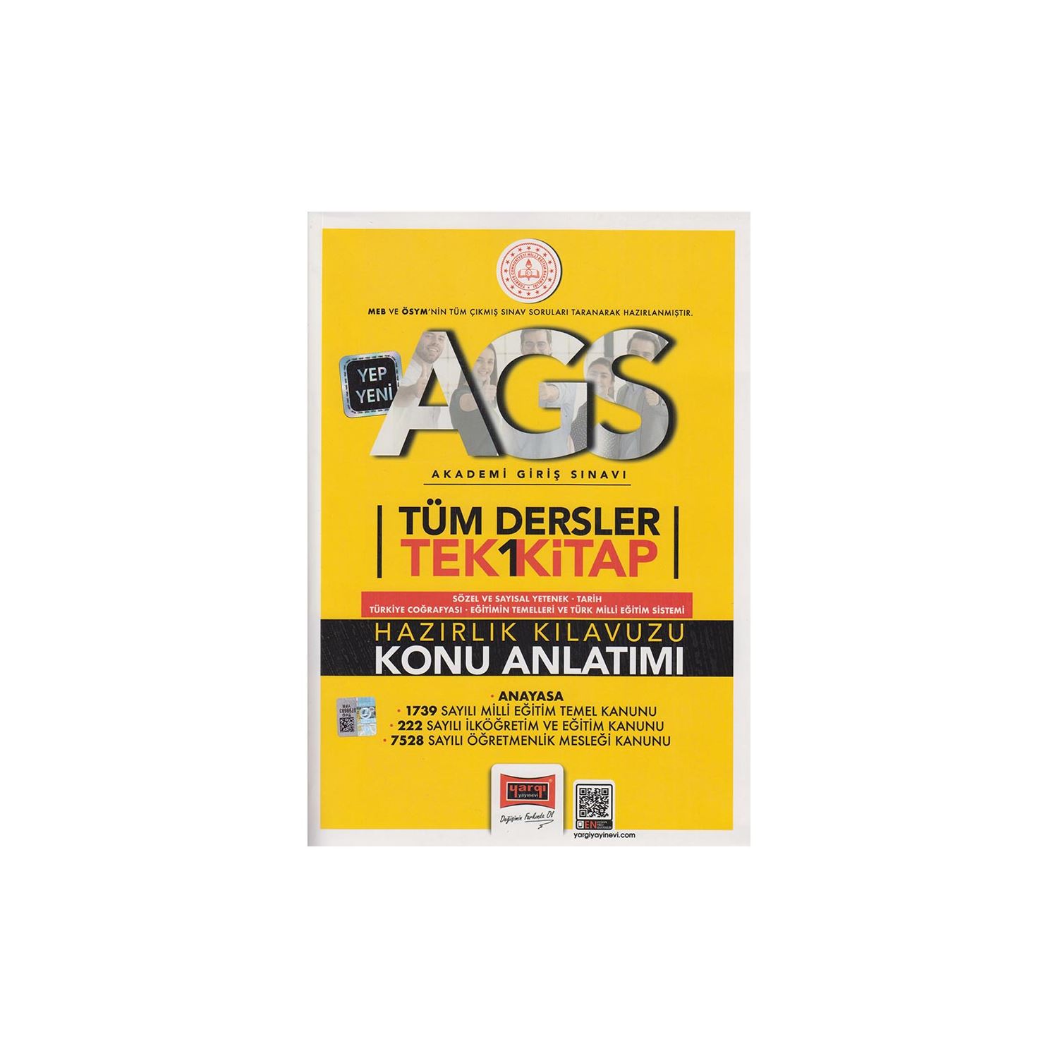 Meb Ags 2025 Tüm Dersler Tek Kitap K A
